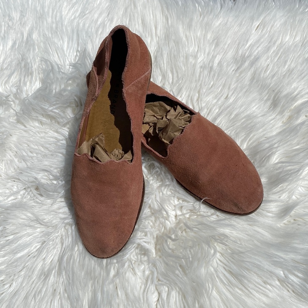 Lucky Brand Rose Suede Loafers